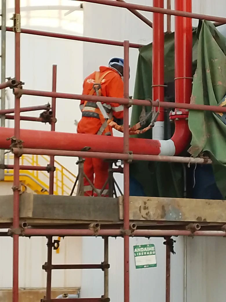 Trabalhos em Altura - Montagem de Andaimes